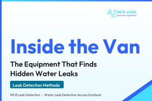 leak detection equipment - branded MCR guide card (MCR Leak Detection)