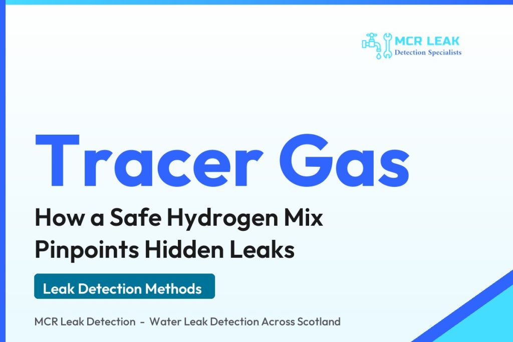 tracer gas leak detection - branded MCR guide card (MCR Leak Detection)